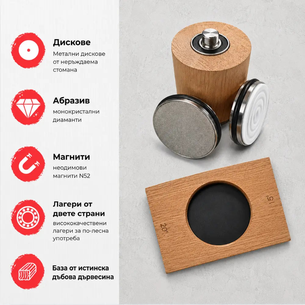 Дисково точило за ножове.
